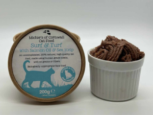 Surf & Turf with Salmon Oil & Sea Kelp 200G - Cats
