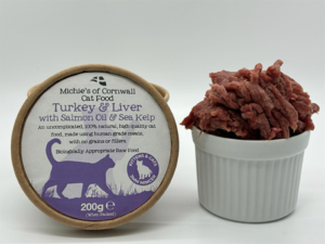 Turkey & Liver 200G - Cats